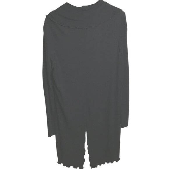 ZENOBIA Black Soft Stretch Jersey Knit Set S Canada Elevated Everyday Minimalist - Picture 5 of 13